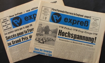 Formula V "FV Expreß" Motorracing-Magazine 1967 two issues (5367)